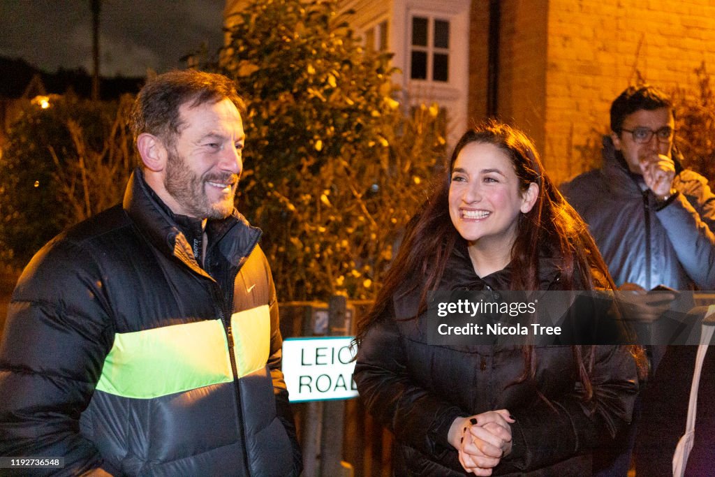 Jason Isaacs Joins Liberal Democrat Luciana Berger On The Campaign Trail