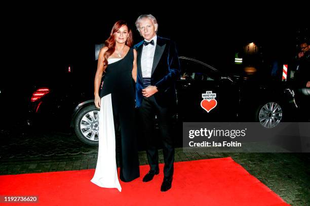 German singer Andrea Berg and her husband Ulrich Ferber during the Daimlers "BE A MOVER" event at Ein Herz Fuer Kinder Gala at Studio Berlin...
