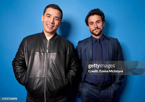 Actor Conrad Ricamora and Jack Falahee of ABC's "How to Get Away with Murder" pose for a portrait during the 2020 Winter TCA at The Langham...