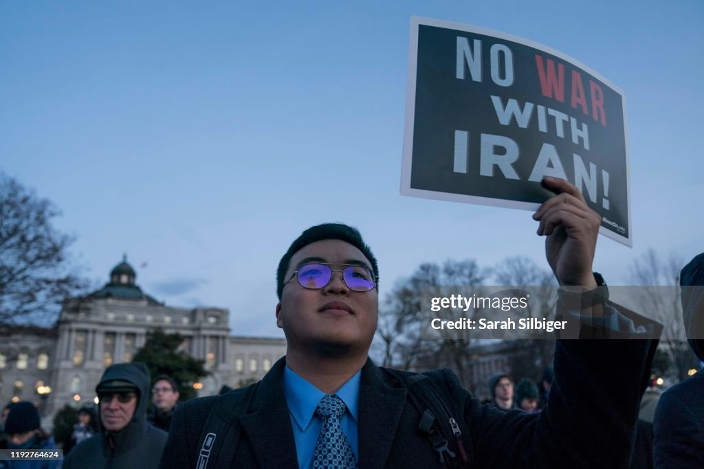 "No War With Iran" Protests Held Across The Country