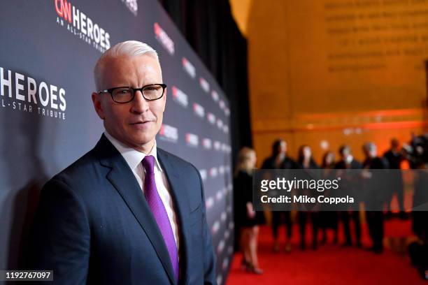 Anderson Cooper attends CNN Heroes at the American Museum of Natural History on December 08, 2019 in New York City.