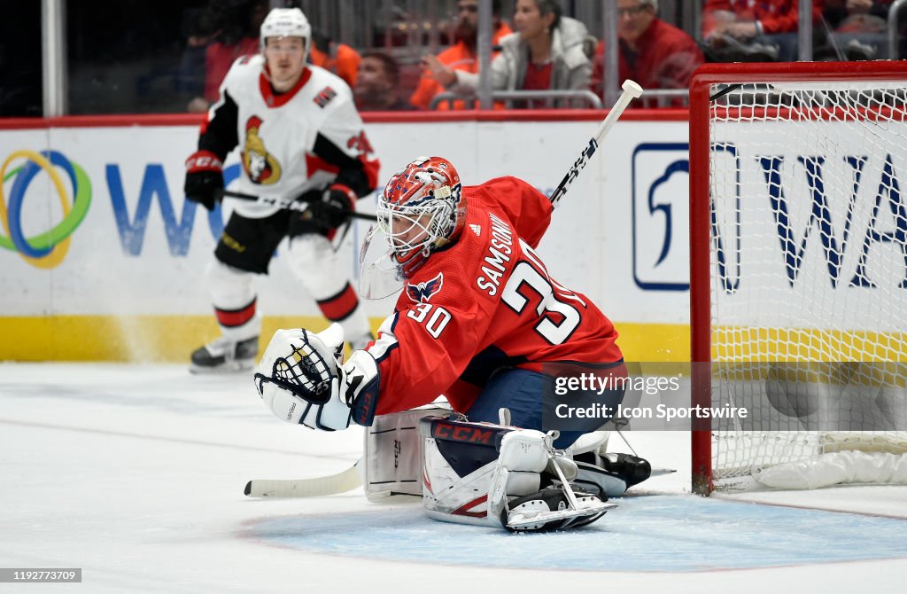 NHL: JAN 07 Senators at Capitals
