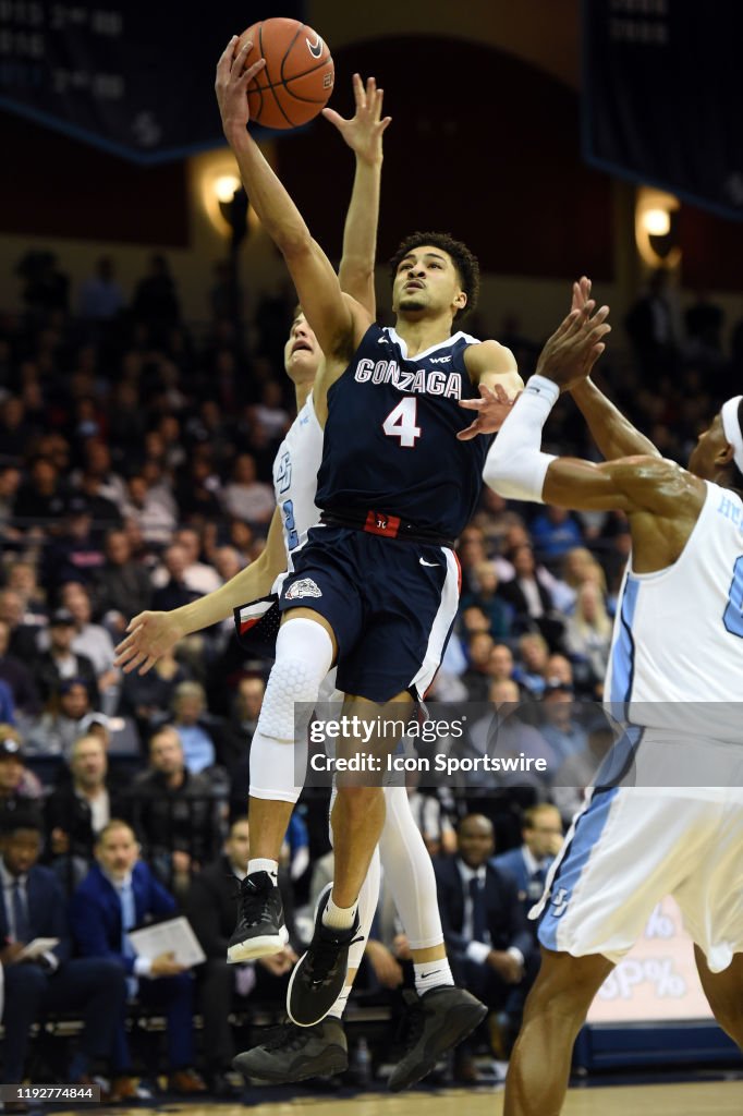 COLLEGE BASKETBALL: JAN 09 Gonzaga at San Diego