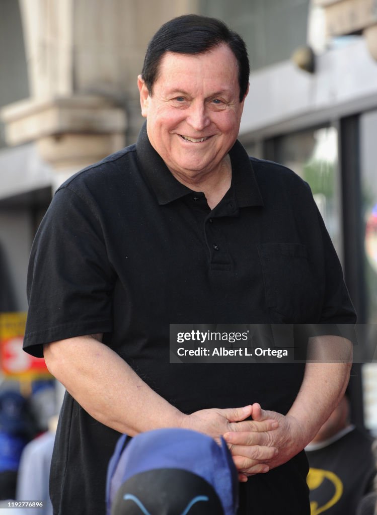Burt Ward Is Honored With A Star On The Hollywood Walk Of Fame