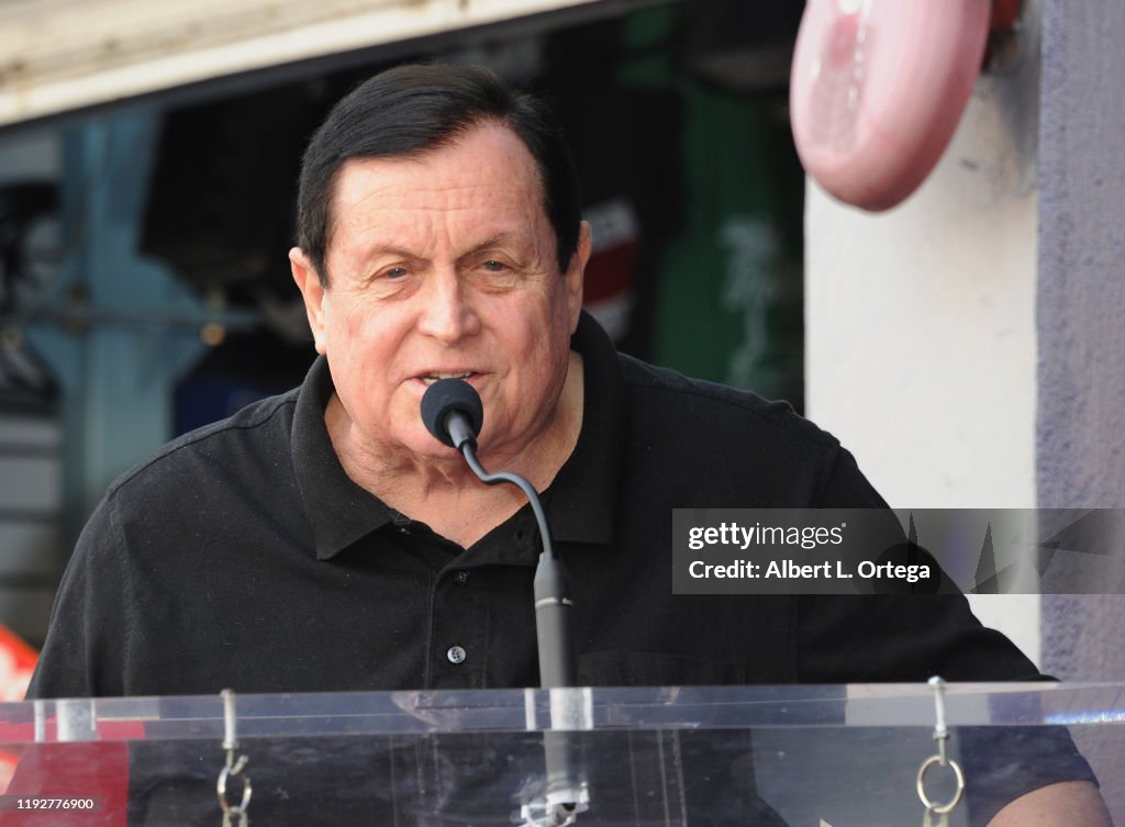 Burt Ward Is Honored With A Star On The Hollywood Walk Of Fame