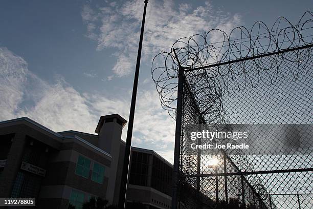 The Booking and Release Center at the Orange County Jail is seen where Casey Anthony is scheduled to be released from on July 17th after being...