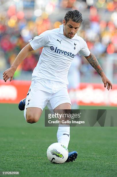 David Bentley during the 2011 Vodacom Challenge match between Kaizer Chiefs and Tottenham Hotspur from Peter Mokaba Stadium on July 16, 2011 in...