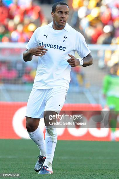 Tom Huddlestone during the 2011 Vodacom Challenge match between Kaizer Chiefs and Tottenham Hotspur from Peter Mokaba Stadium on July 16, 2011 in...