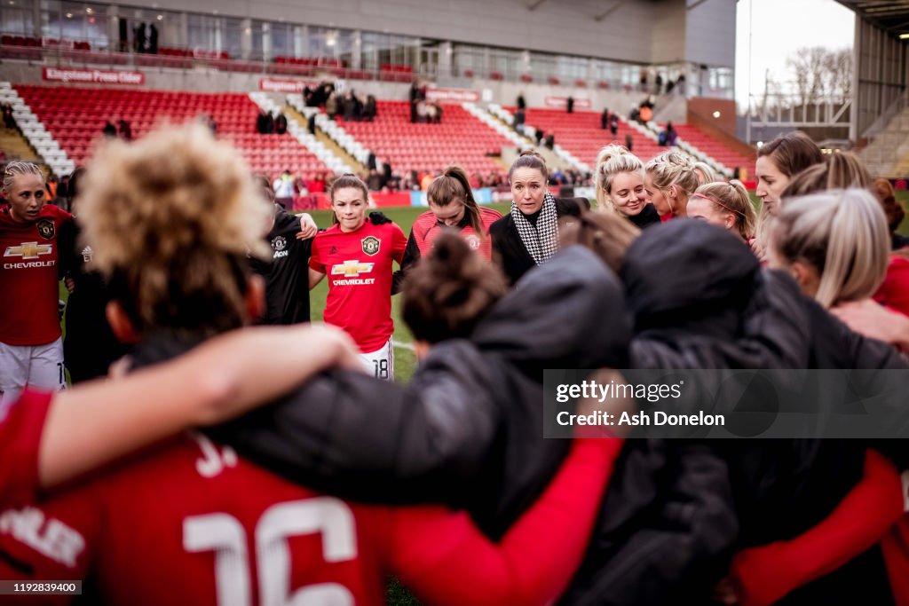 Manchester United v Everton - Barclays FA Women's Super League