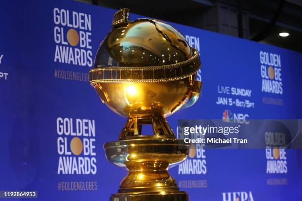 General view of atmosphere at the 77th Annual Golden Globe Awards nominations announcement held at The Beverly Hilton Hotel on December 09, 2019 in...
