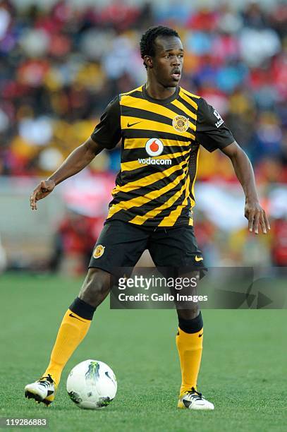 Knowledge Musona of Chiefs during the 2011 Vodacom Challenge match between Kaizer Chiefs and Tottenham Hotspur at Peter Mokaba Stadium on July 16,...