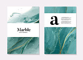 Boho aqua menthe 2020 design, marble liquid flow in turquiose blue green colors, ocean flow design template. Grunge texture design for Banner, invitation, wallpaper, headers, website, print ads,