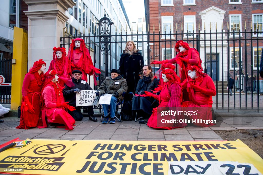 Extinction Rebellion '12 Days of Crisis' Protest In Central London