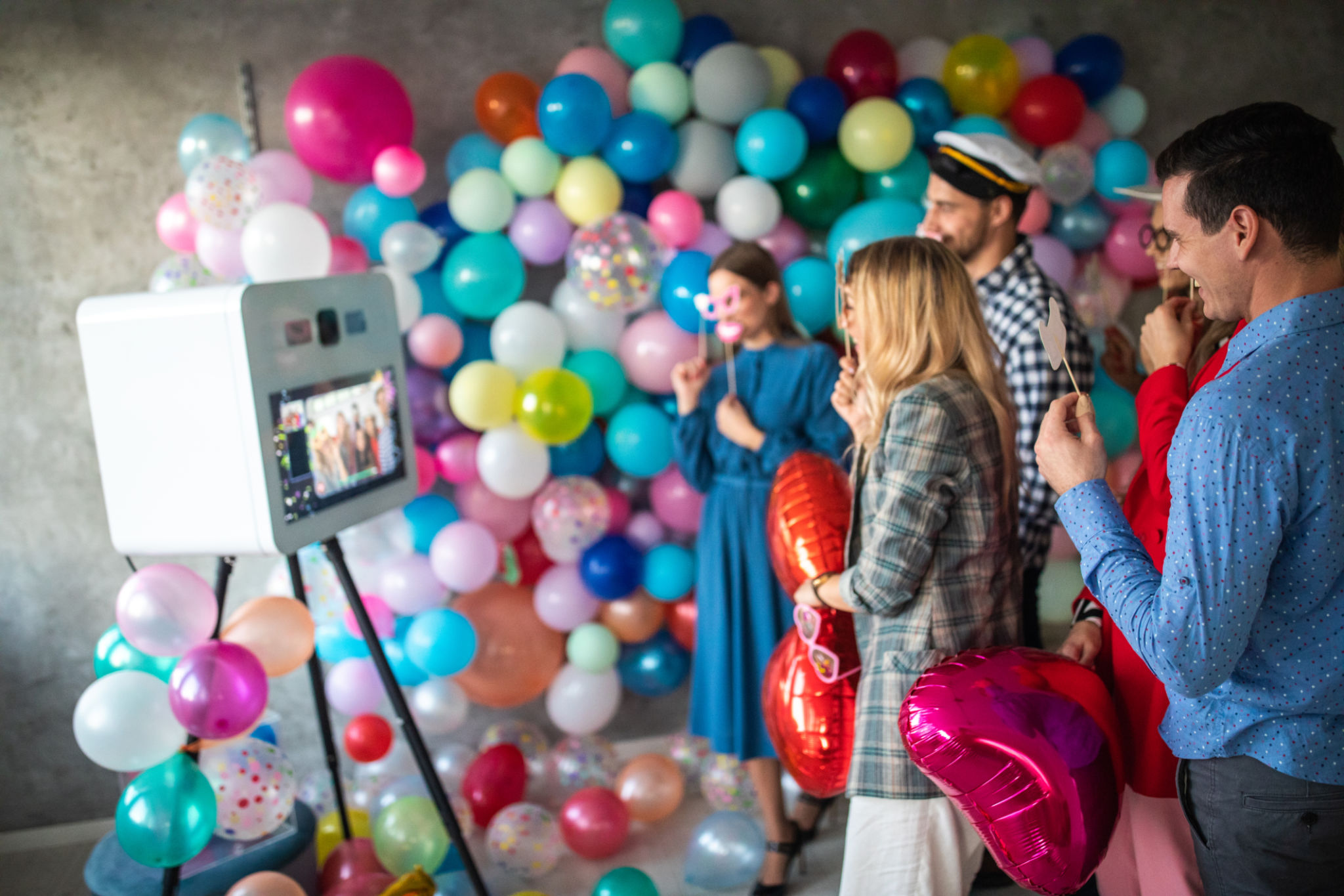 social sharing photo booth