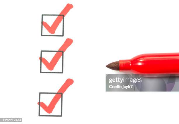 Pen Checkboxes 492 Checkbox Pen Stock Photos, High-Res Pictures, and Images - Getty Images