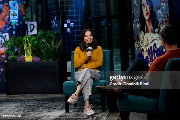 Esther Povitsky attends the Build Series to discuss 'Dollface' at Build Studio on December 09, 2019 in New York City.