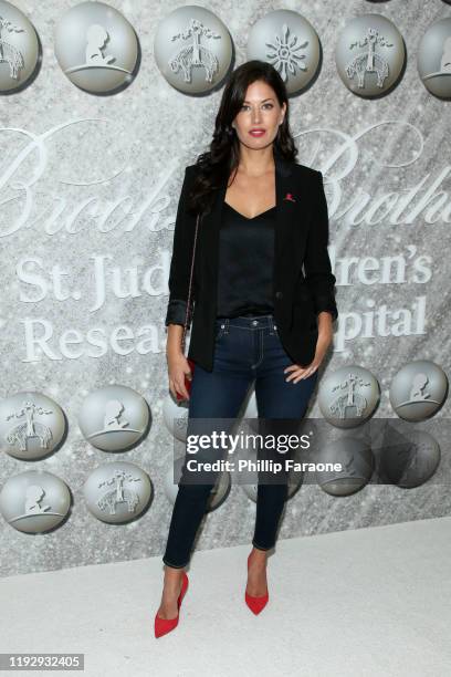 Bree Condon attends Brooks Brothers Annual Holiday Celebration To Benefit St. Jude at The West Hollywood EDITION on December 07, 2019 in West...