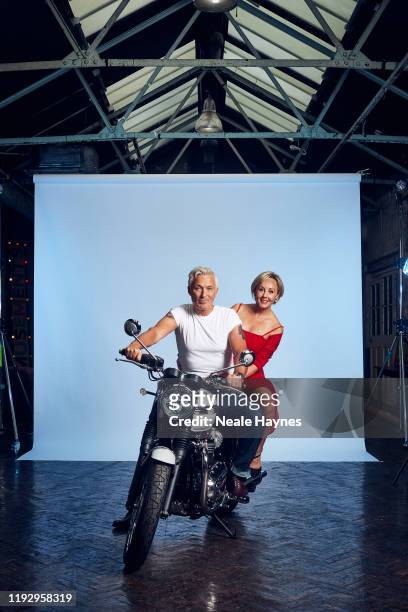 Actor and musician Martin Kemp is photographed with his wife Shirlie Kemp for the Daily Mail on September 24, 2019 in London, England.