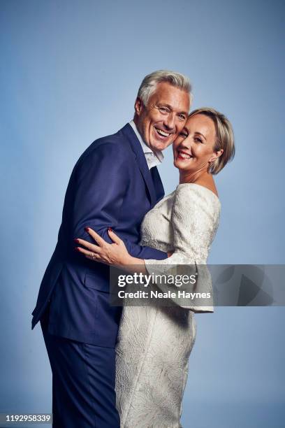 Actor and musician Martin Kemp is photographed with his wife Shirlie Kemp for the Daily Mail on September 24, 2019 in London, England.