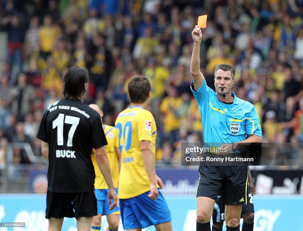 Eintracht Braunschweig v 1860 Muenchen - 2. Bundesliga
