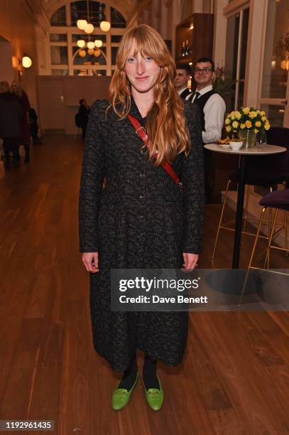 Molly Goddard attends the press night pre-show reception for "La Boheme" at The Royal Opera House on January 10, 2020 in London, England.