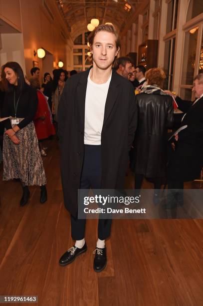 Arthur Darvill attends the press night pre-show reception for "La Boheme" at The Royal Opera House on January 10, 2020 in London, England.