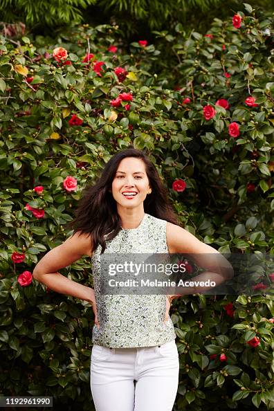 Actress Olivia Munn is photographed for Redbook Magazine on February