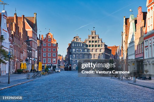 Am Sande Square in Lüneburg, Germany Am Sande Square in Lüneburg, Germany
