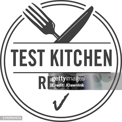 Test Recipe Sticker Tried And Tested Recipe Approved Label Design With Text For Test ...