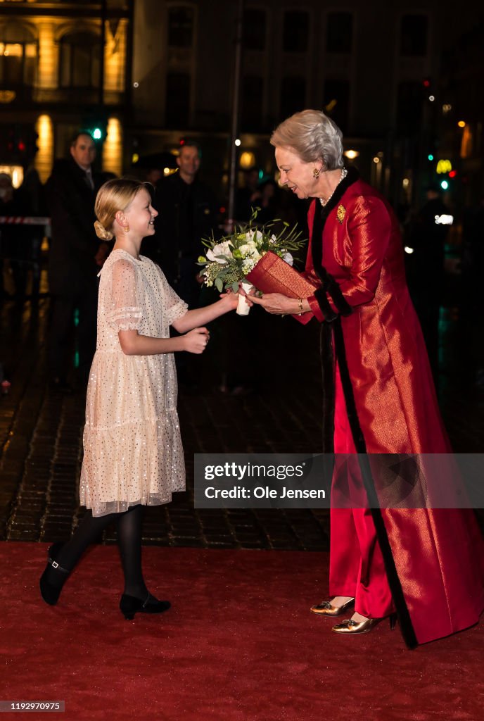 Queen Margrethe Of Denmark Participates At A Gala Performance