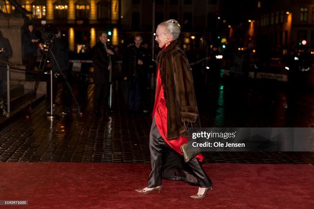 Queen Margrethe Of Denmark Participates At A Gala Performance