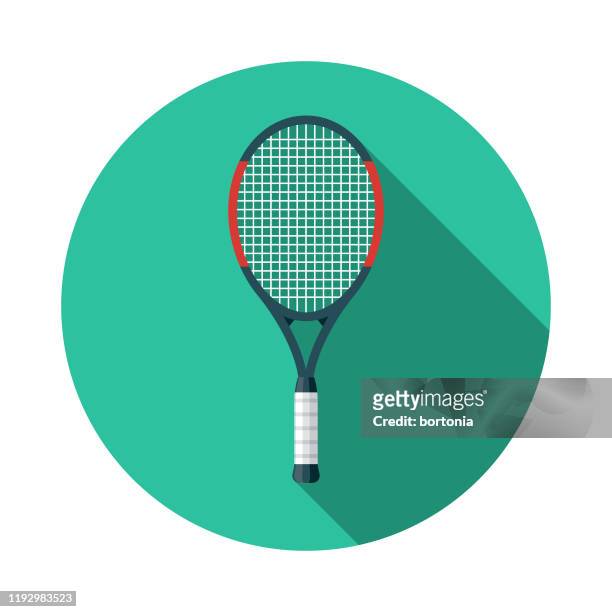 tennis racket icon - tennis raquet stock illustrations