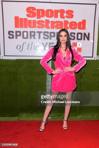Anne De Paula attends the 2019 Sports Illustrated Sportsperson Of The Year at The Ziegfeld Ballroom on December 09, 2019 in New York City.