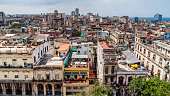 Havana, Cuba downtown skyline. Havana, Cuba.