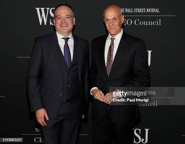 Matt Murray, Editor in Chief, The Wall Street Journal and Michael Chertoff, former Secretary of Homeland Security appear at The Newseum on December...