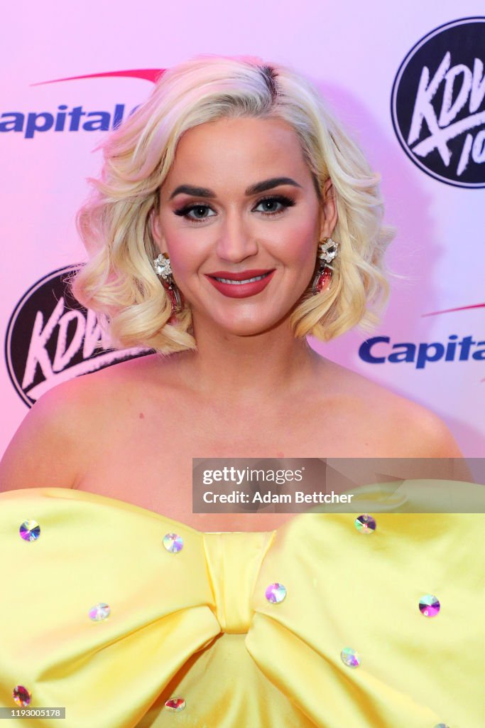Katy Perry attends 101.3 KDWB's Jingle Ball 2019 presented by Capital
