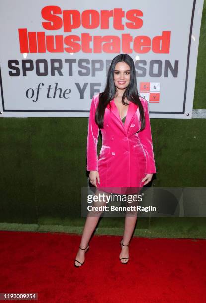 Anne de Paula attends the Sports Illustrated Sportsperson Of The Year 2019 at The Ziegfeld Ballroom on December 09, 2019 in New York City.