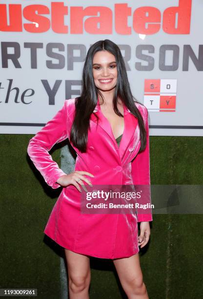 Anne de Paula attends the Sports Illustrated Sportsperson Of The Year 2019 at The Ziegfeld Ballroom on December 09, 2019 in New York City.