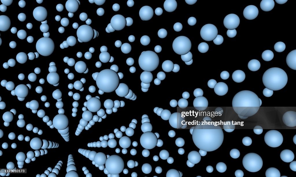 Abstract Spheres On Dark Background High-Res Stock Photo - Getty Images