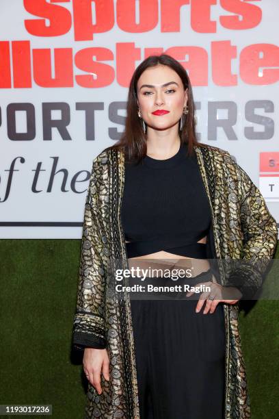 Myla Dalbesio attends the Sports Illustrated Sportsperson Of The Year 2019 at The Ziegfeld Ballroom on December 09, 2019 in New York City.