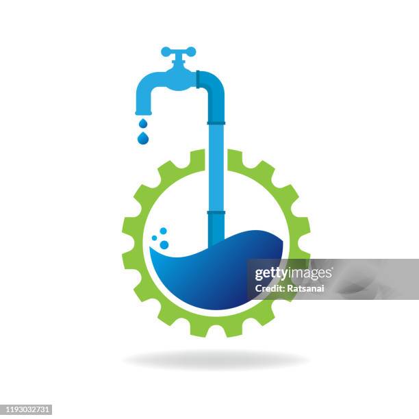 save water concept - water vector stock illustrations