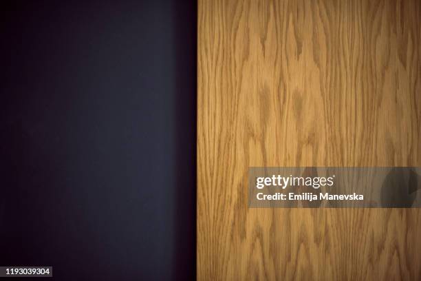 full frame shot of wooden background - black wood material stock pictures, royalty-free photos & images