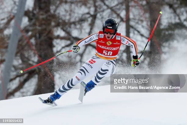 Veronique Hronek of Germany competes during the Audi FIS Alpine Ski World Cup Women's Downhill on January 11, 2020 in Zauchensee Austria.