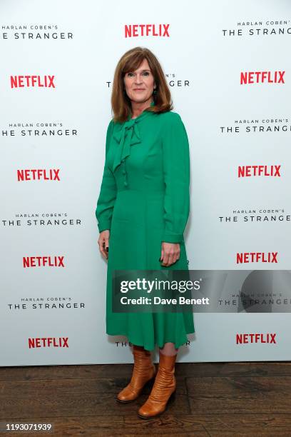 Siobhan Finneran attends 'Harlan Coben's The Stranger' screening and Q&A, which premieres on Netflix from 30 January 2020, at The Soho Hotel on...