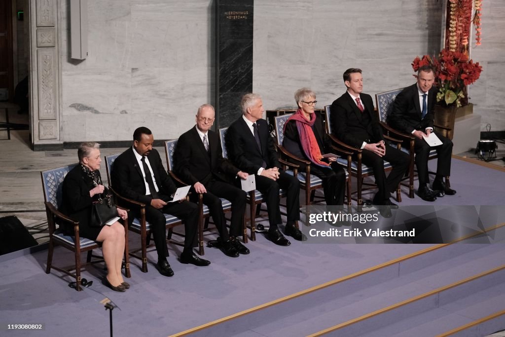 Nobel Peace Prize Award Ceremony 2019