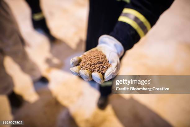 refined potash - potash mine stock pictures, royalty-free photos & images