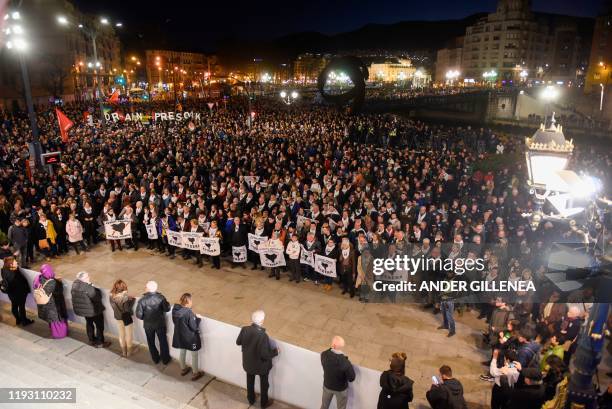 Basque Pritest Basques Prisoners In Basque Country Photos and Premium High Res ...