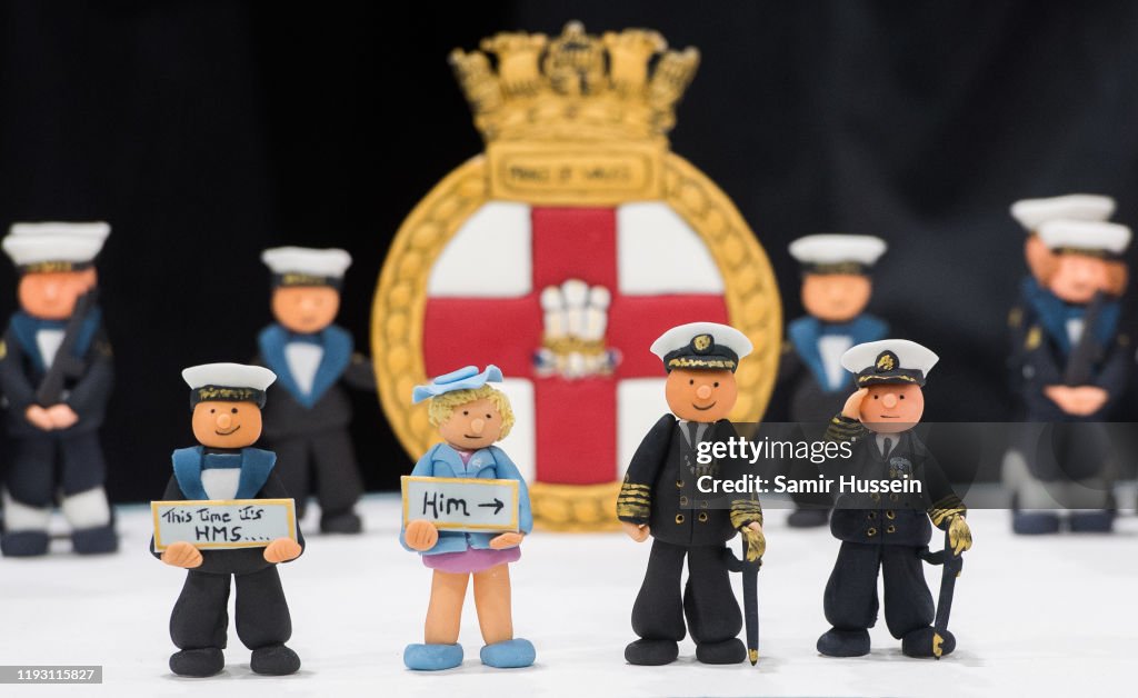 The Duchess Of Cornwall And The Prince Of Wales Attend The Commissioning Ceremony Of HMS Prince Of Wales