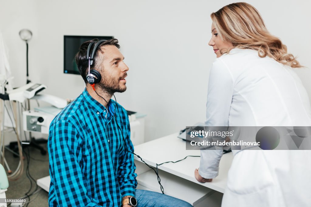 Medical hearing examination