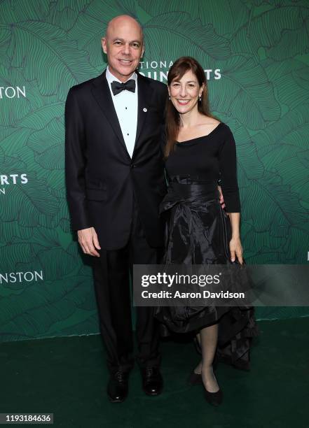 Guest and Lisa Leone attend National YoungArts Foundation Backyard Ball Performance And Gala 2020 on January 11, 2020 in Miami, Florida.